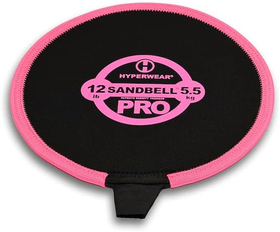 HYPERWEAR SandBell PRO - Empty - No Sand Included - Durable Vibrant Fitness Sandbags Available Sizes 6-70lbs