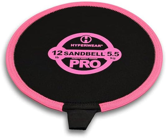 HYPERWEAR SandBell PRO - Empty - No Sand Included - Durable Vibrant Fitness Sandbags Available Sizes 6-70lbs