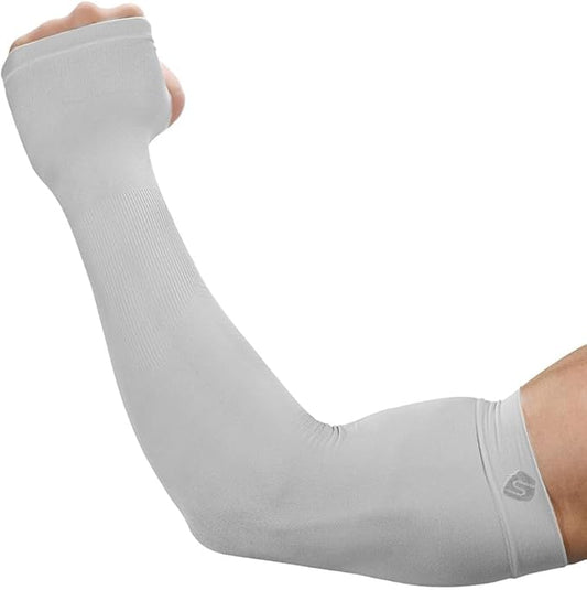 Arm Sleeves for Men Women UV Sun Protection Compression Arm Warmer Tattoo Cover Up, Sports Golf Cooling Sleeves