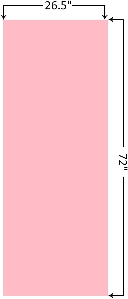 Eunzel 2 Pack Hot Yoga Towel Non Slip Yoga Mat Towel Non-Slip Sweat Absorbent Microfiber Towel for Hot Yoga, Pilates and Workout 72" x 26.5", Pink