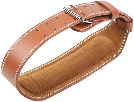 VBESTLIFE Weight Lifting Belt, Imitation Cowhide Weightlifting Waist Protection Belt Widen Gym Belts for Weightlifting Powerlifting Strength Training Squat Deadlift Workout Waist Support