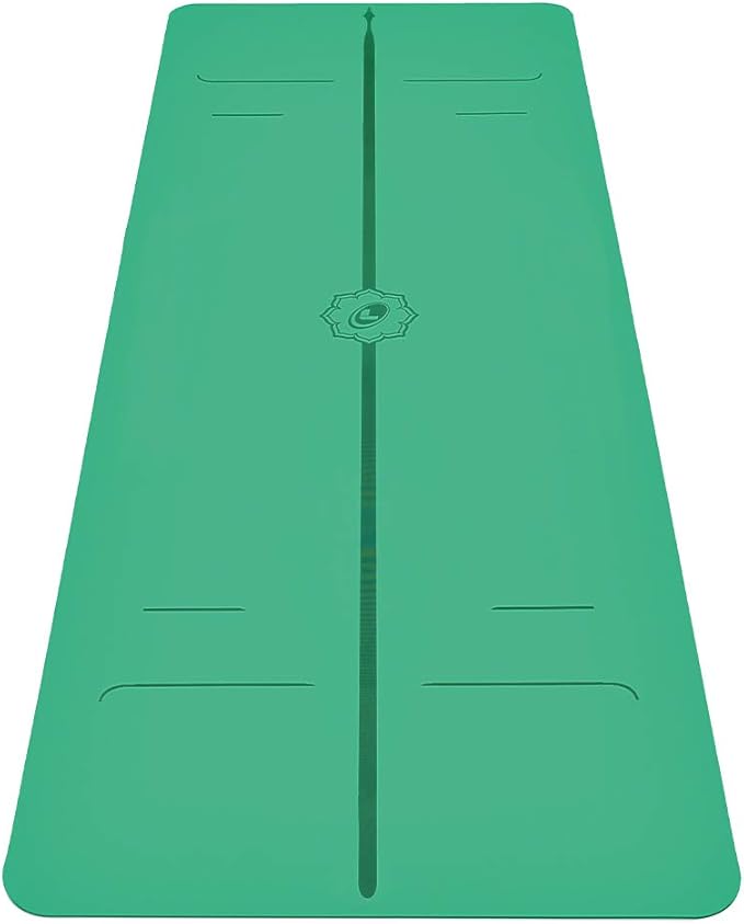 Liforme Evolve Yoga Mat - Patented Alignment Design, Advanced Non-Slip Grip | Eco-friendly, Non-Toxic, Sweat-Resistant, long, wide, 4.2mm thick mat for comfort, recommended for Hot Yoga, Free Yoga Bag