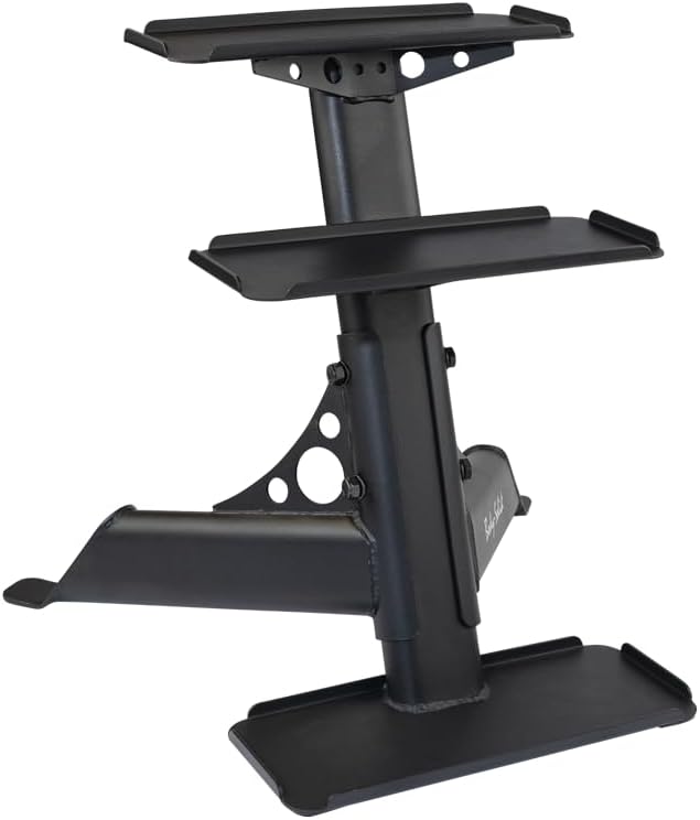Body-Solid (GDKR50B) 3-Tier Kettlebell Rack - Compact, Durable Kettlebells Weight Stand for Home Gym, Fits 5-50 lb Kettle bells | Compact. Durable Kettlebells Weight Stand for Home Gyms. Fits 5-50 lb Kettle bells.