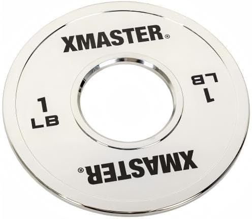XMASTER FITNESS Chrome Steel Change Plates