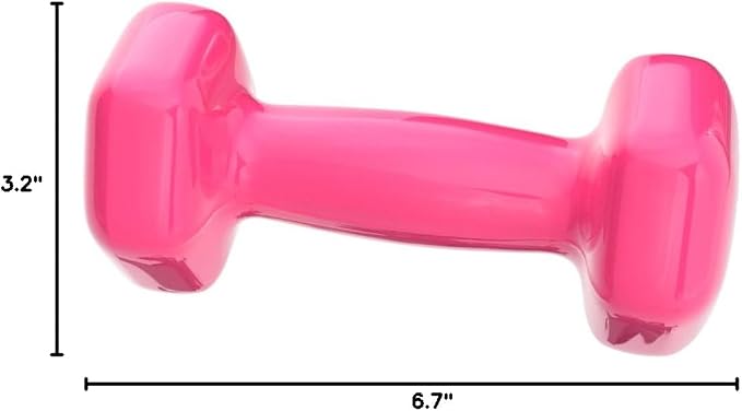 Amazon Basics Vinyl Coated Dumbbell Hand Weights