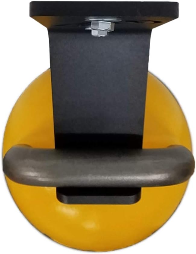 PRx Performance USA MADE Kettlebell Storage Holders, Wall Mounted Kettle Bell Holder Hanger, Space Saving Home or Commercial Gym Accessory, Thick Steel with Black Powder Coating