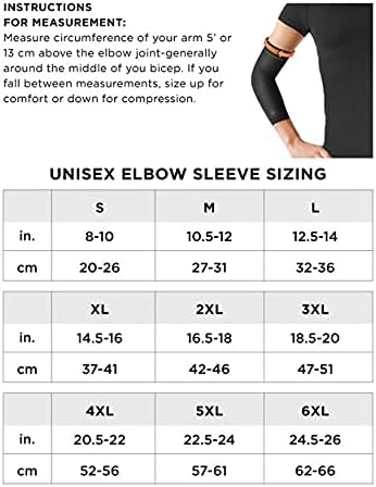 Tommie Copper Performance Compression Elbow Sleeve, Men & Women, UPF 50 Sleeve for Tennis Elbow & Golfers Elbow Relief
