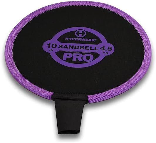 HYPERWEAR SandBell PRO - Empty - No Sand Included - Durable Vibrant Fitness Sandbags Available Sizes 6-70lbs
