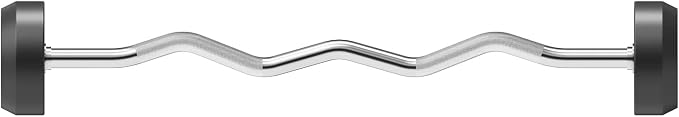 Power Systems ProStyle Fixed Barbell with EZ Curl Handle