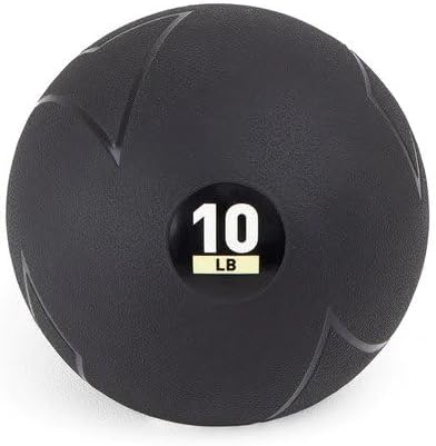 SMAI Slam Ball - Heavy-Duty Rubber, Sand-Filled - Durable, Pliable, and Tacky - Medicine Ball for Drops, Throws, Slams, and Full Body Workouts