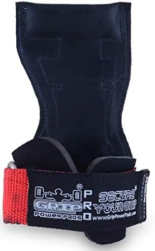 Lifting Grips PRO Weight Gloves Heavy Duty Barbell Gymnastics Straps Alternative to Power Hooks Deadlifts Adjustable Neoprene Padded Wrist Wrap