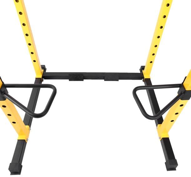 Fitvids Multiple Specifications Power Cage Squat Rack, Includes J-Hooks and Safety Straps, Other Optional Accessories