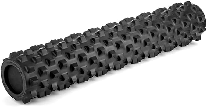 RumbleRoller Extra Firm Foam Roller Deep Tissue Massage Roller for Muscle Recovery (31 Inches Full Size)