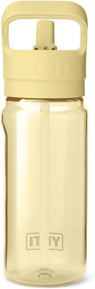 YETI Yonder 600 ml/20 oz Water Bottle with Yonder Straw Cap, Daybreak Yellow