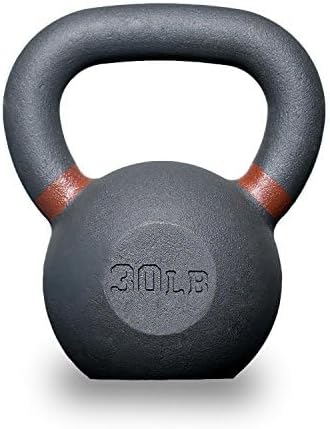 REP Fitness Single Kettlebells Weight Range, Cast Iron, Strength Training, Power Workout Equipment, Home Gym, Free Weights, Dumbbell Alternative, Exercise, Men, Women
