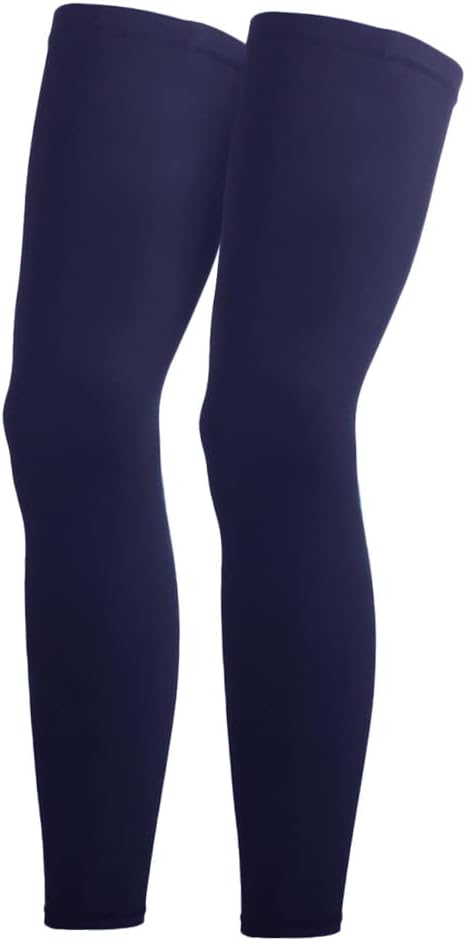 Salome Idea One Pair Compression Full Length Leg Sleeve for Men Women, Running, Basketball