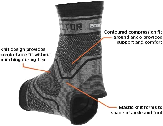 Shock Doctor Compression Knit Ankle Sleeve