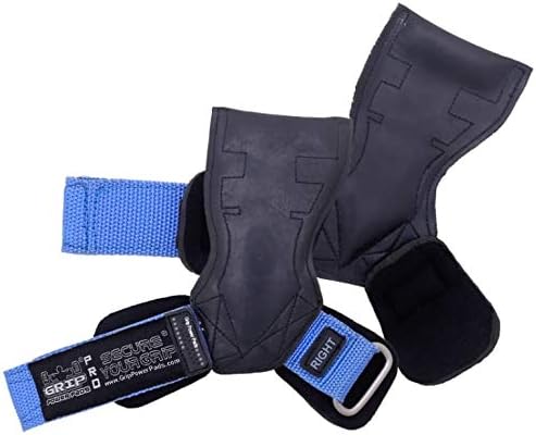 Lifting Grips PRO Weight Gloves Heavy Duty Barbell Gymnastics Straps Alternative to Power Hooks Deadlifts Adjustable Neoprene Padded Wrist Wrap