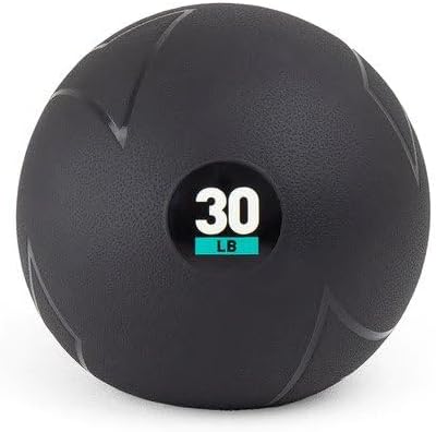 SMAI Slam Ball - Heavy-Duty Rubber, Sand-Filled - Durable, Pliable, and Tacky - Medicine Ball for Drops, Throws, Slams, and Full Body Workouts