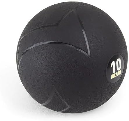 SMAI Slam Ball - Heavy-Duty Rubber, Sand-Filled - Durable, Pliable, and Tacky - Medicine Ball for Drops, Throws, Slams, and Full Body Workouts