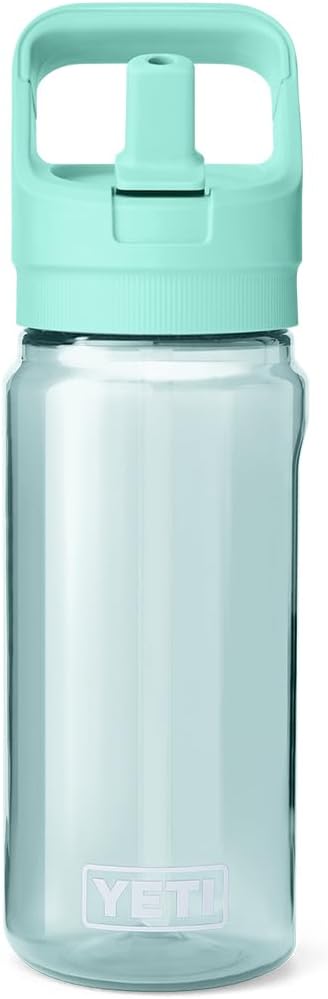 YETI Yonder 600 ml/20 oz Water Bottle with Yonder Straw Cap, Seafoam