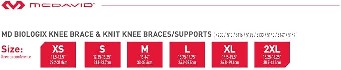 McDavid Knee Brace Sleeve Compression Support for Joint Pain, Arthritis, Increases Blood Flow. for Running, Walking, Gym, Recovery, Sports, Daily Tasks. for Right or Left Knee. Men and Women.