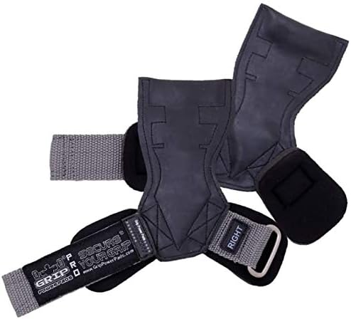 Lifting Grips PRO Weight Gloves Heavy Duty Barbell Gymnastics Straps Alternative to Power Hooks Deadlifts Adjustable Neoprene Padded Wrist Wrap