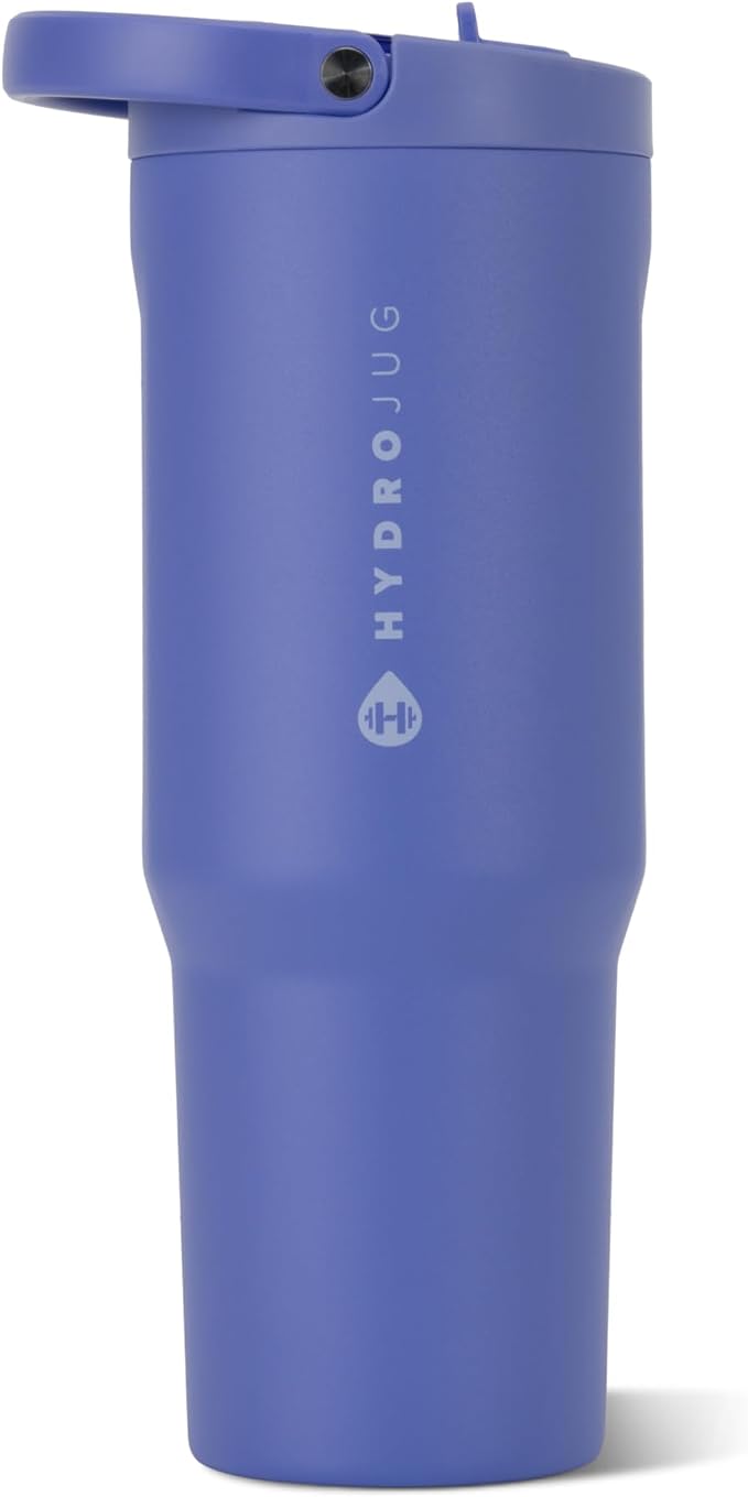 HydroJug Sport 40 oz Insulated Stainless Steel Water Bottle, Berry Pop