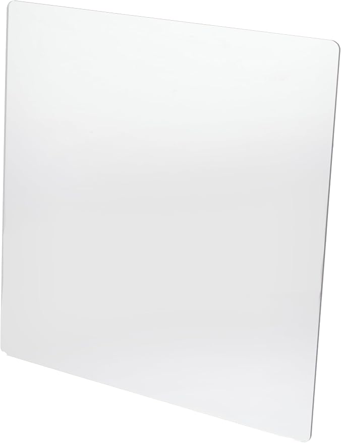 18Pack Self Adhesive Acrylic Mirrors, 8 x 8 Inch Mirror Tiles Decor | JUNEBRUSHS Frameless Over Door Mirrors, Sheets Wall Stickers for Wall Mounted Make Up Gym Dressing