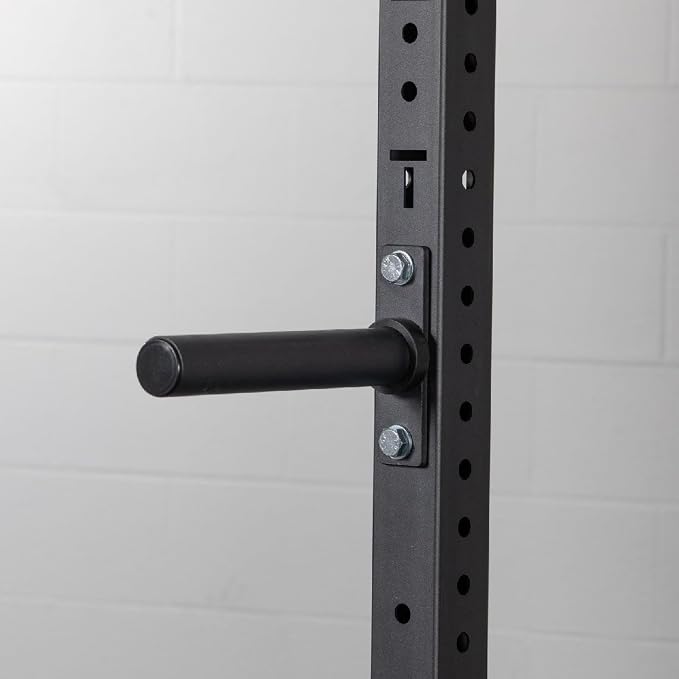 Titan Fitness X-3 Series Tall Bolt-Down Power Rack with Weight Plate Holders 36-in. Depth