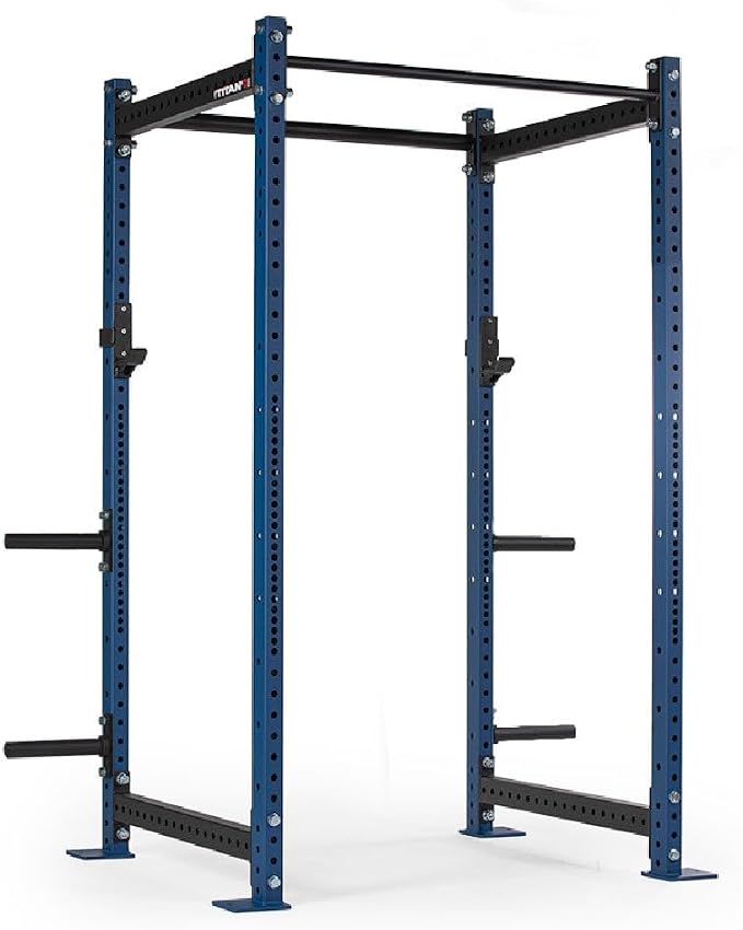 Titan Fitness T-3 Series Power Rack, 1,100 LB Capacity Cage for Weightlifting and Strength Training