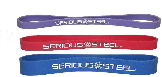 Short Resistance Bands - 12" by Serious Steel Fitness