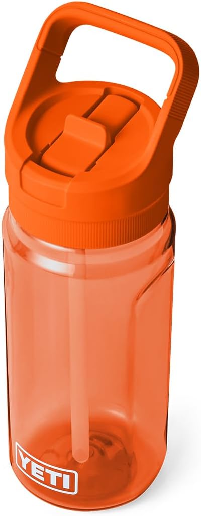 YETI Yonder 600 ml/20 oz Water Bottle with Yonder Straw Cap, King Crab