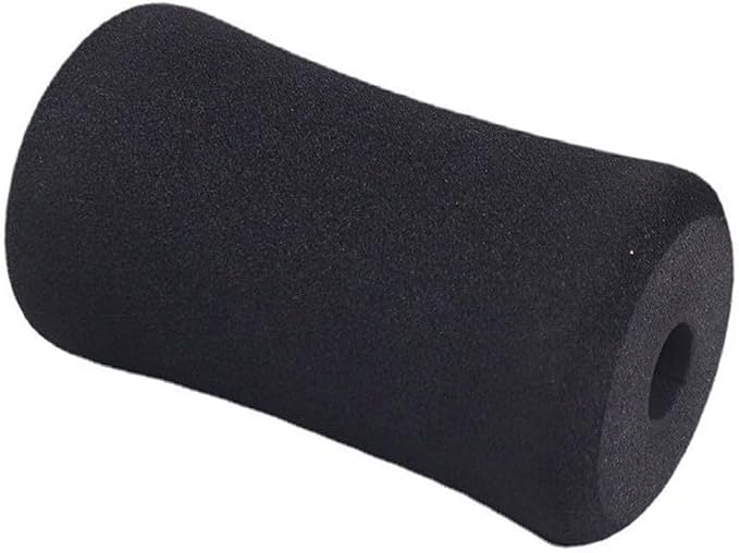 Foam Foot Pad Roller for Ab Machine - High Density Replacement Cushion for Leg Curl Attachment, Sit Up Board & Decline, Black 20x70x130mm(23 * 90 * 230mm)
