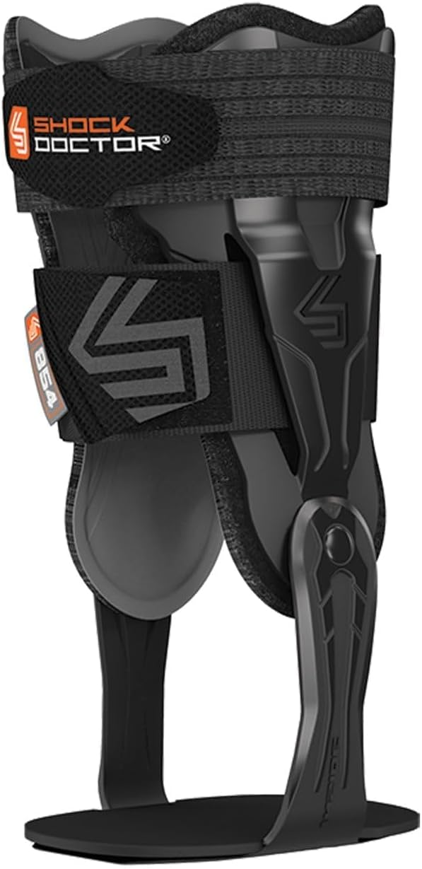 Shock Doctor Ankle Stabilizer with Flexible Support Stays (Black)