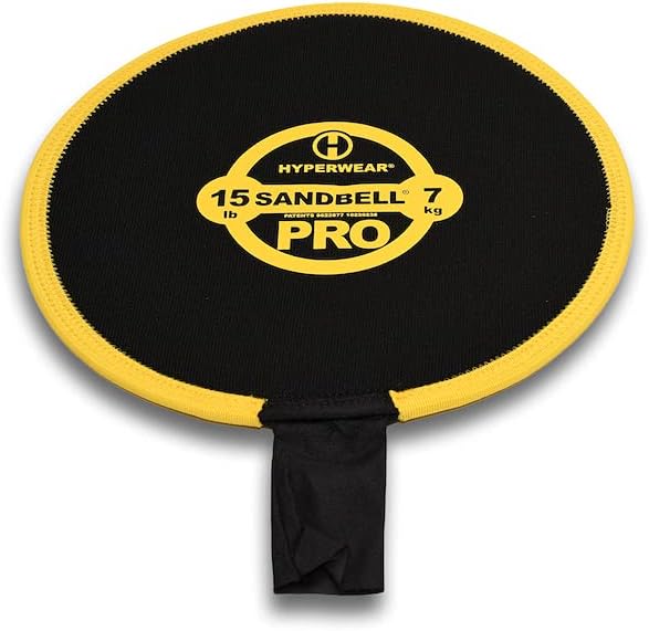 HYPERWEAR SandBell PRO - Empty - No Sand Included - Durable Vibrant Fitness Sandbags Available Sizes 6-70lbs