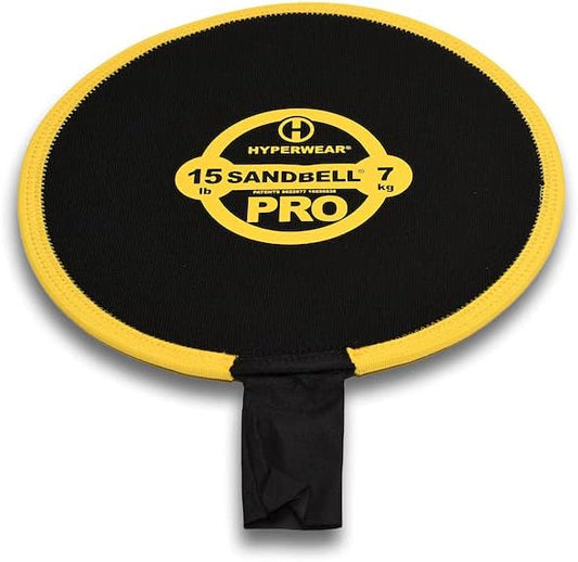 HYPERWEAR SandBell PRO - Empty - No Sand Included - Durable Vibrant Fitness Sandbags Available Sizes 6-70lbs