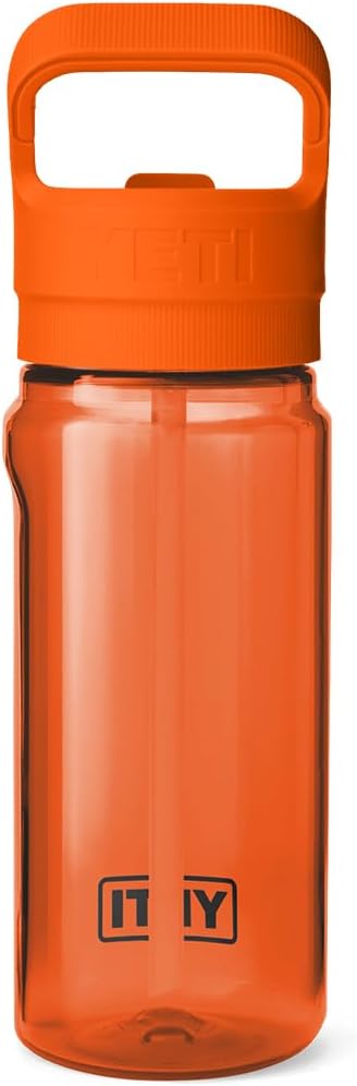 YETI Yonder 600 ml/20 oz Water Bottle with Yonder Straw Cap, King Crab