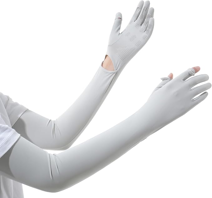 Women Driving Gloves, UV Protection Sun Gloves, Touchscreen Full Finger | UPF 50+ fabric blocks 99% UV rays, protecting hands during driving, cycling, fishing, hiking and outdoor activities