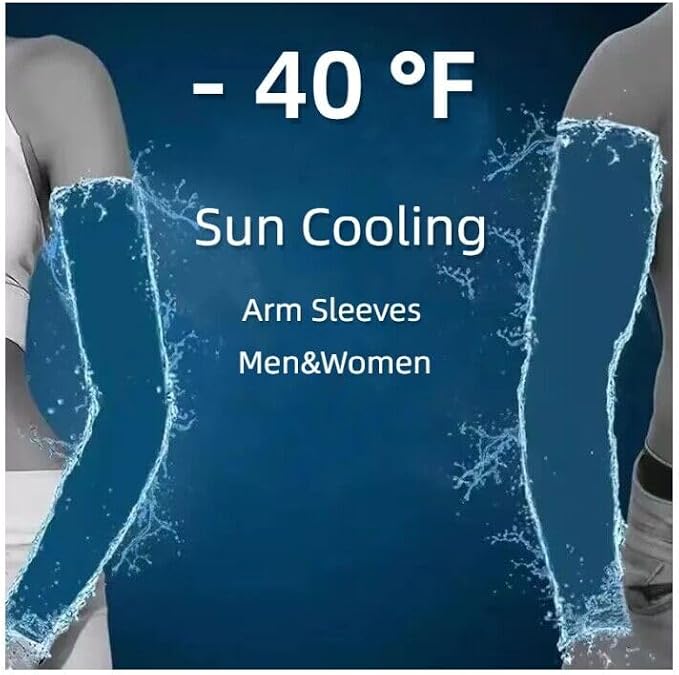 KUHNMARVIN 2 Pairs Arm Sleeves Compression UV Protection Cooling Sun Sleeves Tattoo Cover Up Basketball Arm Sleeves Football