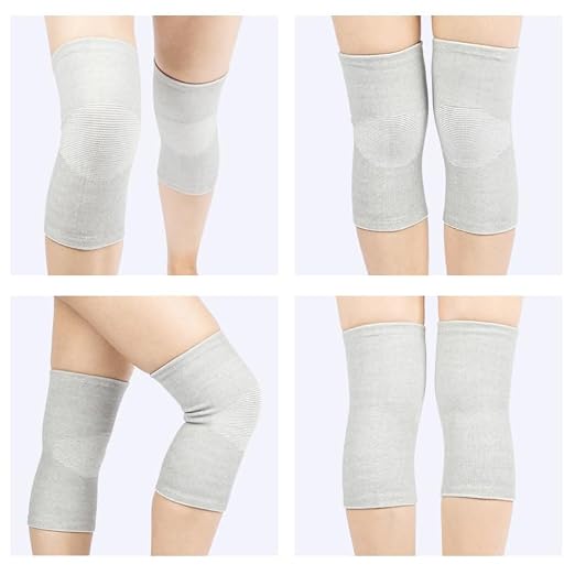 Bamboo Knee Brace for Men Women,Bamboo Compression Knee Sleeve for Arthritis