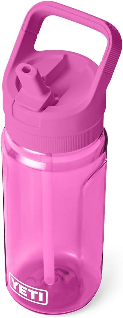 YETI Yonder 600 ml/20 oz Water Bottle with Yonder Straw Cap, Wildflower Fuchsia