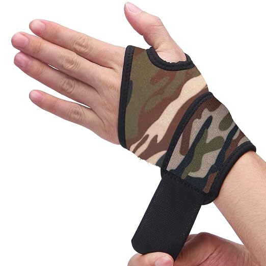 Wrist Brace for Carpal Tunnel, Breathable and Adjustable Wrist Support Brace for Arthritis and Tendinitis, Wrist Compression Wrap for Pain Relief, One Size Fits Left or Right Hand – Single