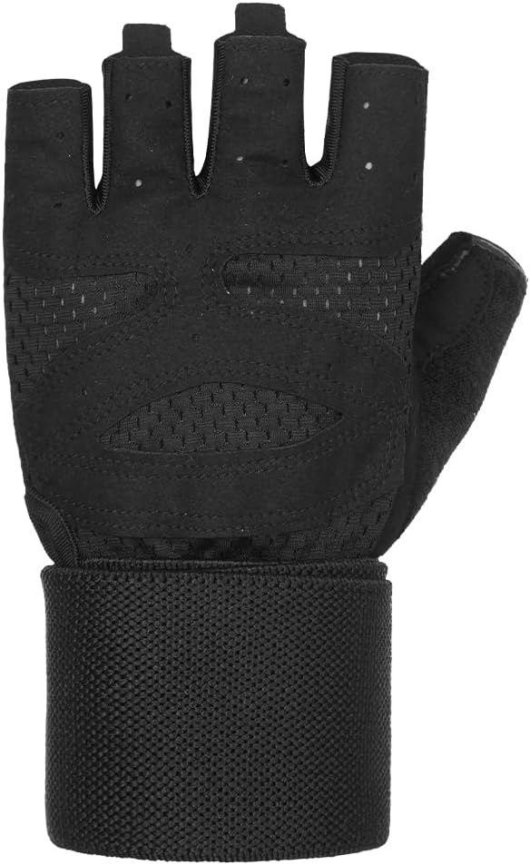 Spartan Gym Gloves for Men & Women – Weight Lifting Gloves with Wrist Support, Full Palm Protection, Breathable Non-Slip Grip for Weightlifting, Workout, Training, Fitness, Crossfit, Exercise