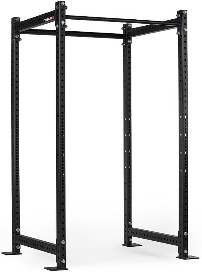Titan Fitness T-3 Series Power Rack, 1,100 LB Capacity Cage for Weightlifting and Strength Training