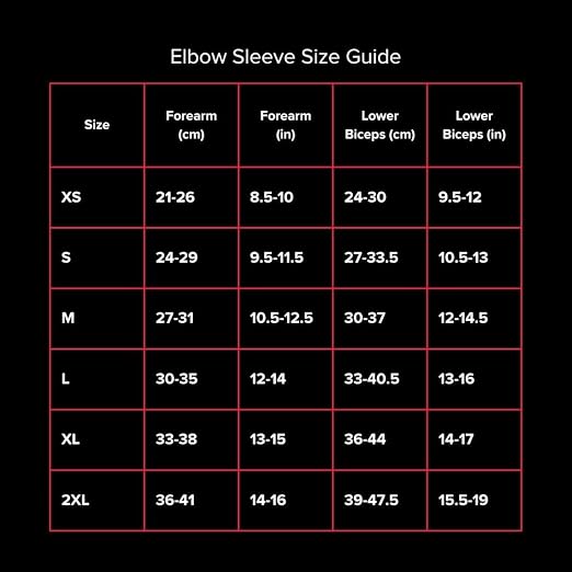 SBD Elbow Sleeves – Maximum Support & Compression with Full Mobility – Strength Training & Powerlifting, Made in Great Britain