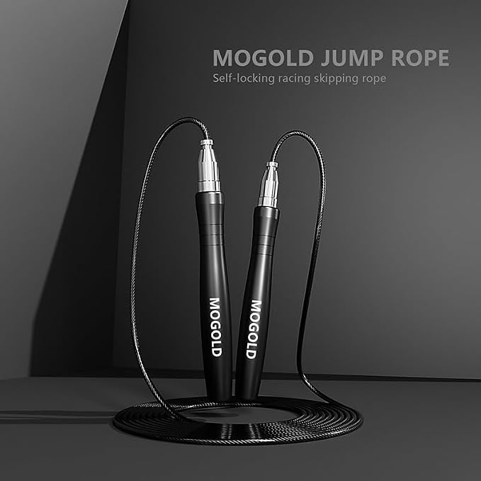 Speed Ropes Jump Rope For Men/Women-Tangle-Free-Self-Locking Screw-Free Design