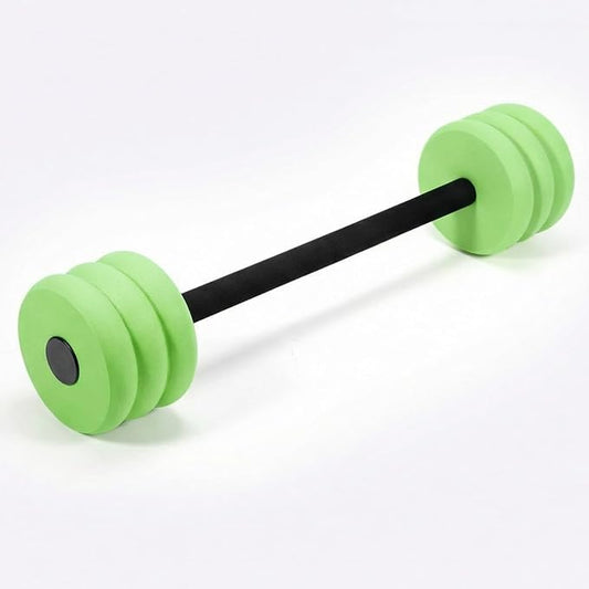 Soulchen Long Aquatic Exercise Dumbbells Pool Exercise Foam Water Weights Dumbbell Aquatic Pool Barbells with High Density EVA Foam for Swim Water Aerobics Workouts Loss