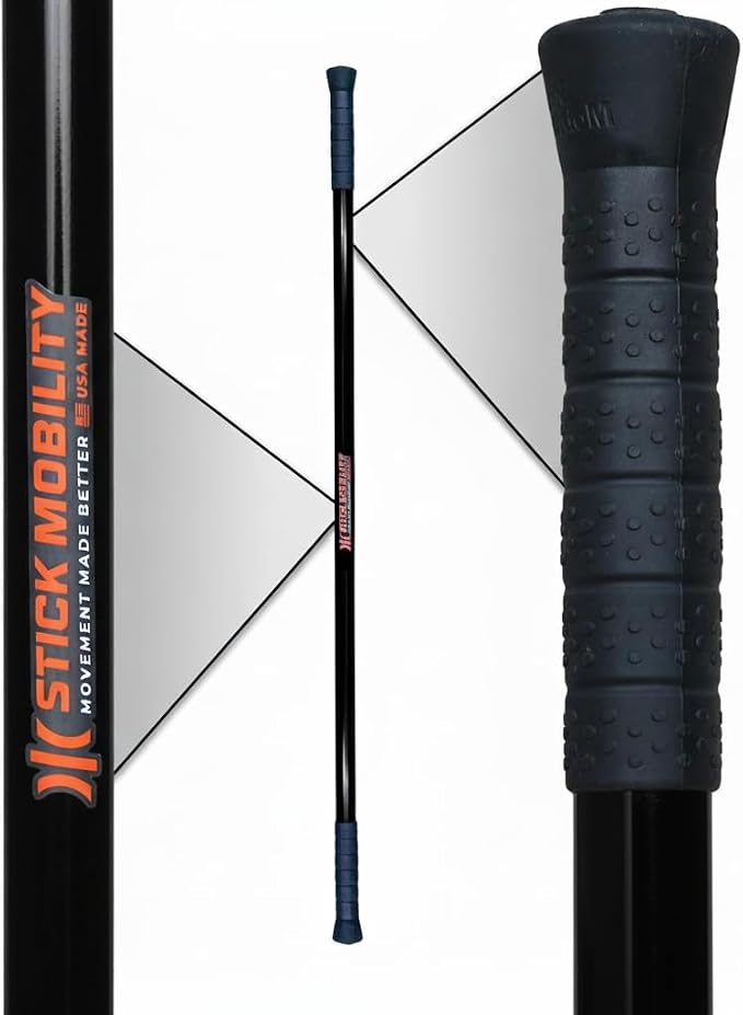 Stick Mobility 3 Stick Training Bundle | Mobility Stick to Improve Flexibility, Mobility, and Strength with Active Stretching for Golf, Running, Fitness, Pickleball, and More