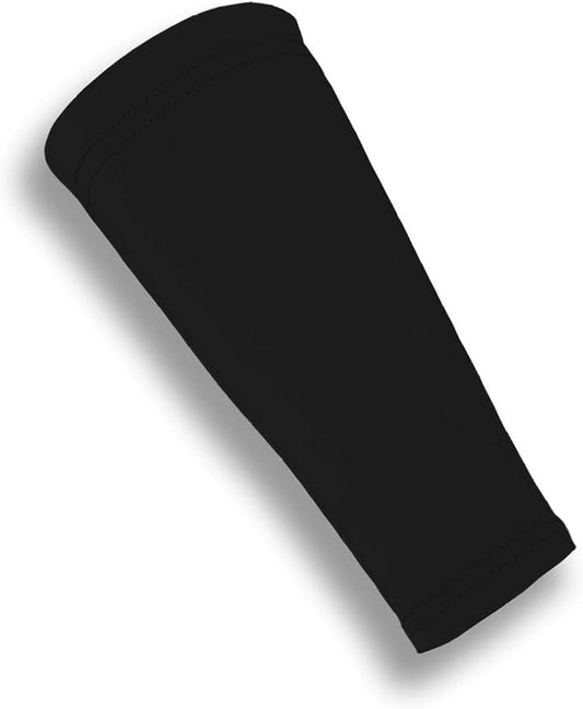 DROP SHOT Tennis Forearm Compression Sleeves + No Logos + U.S. Made - (single tennis forearm sleeve)